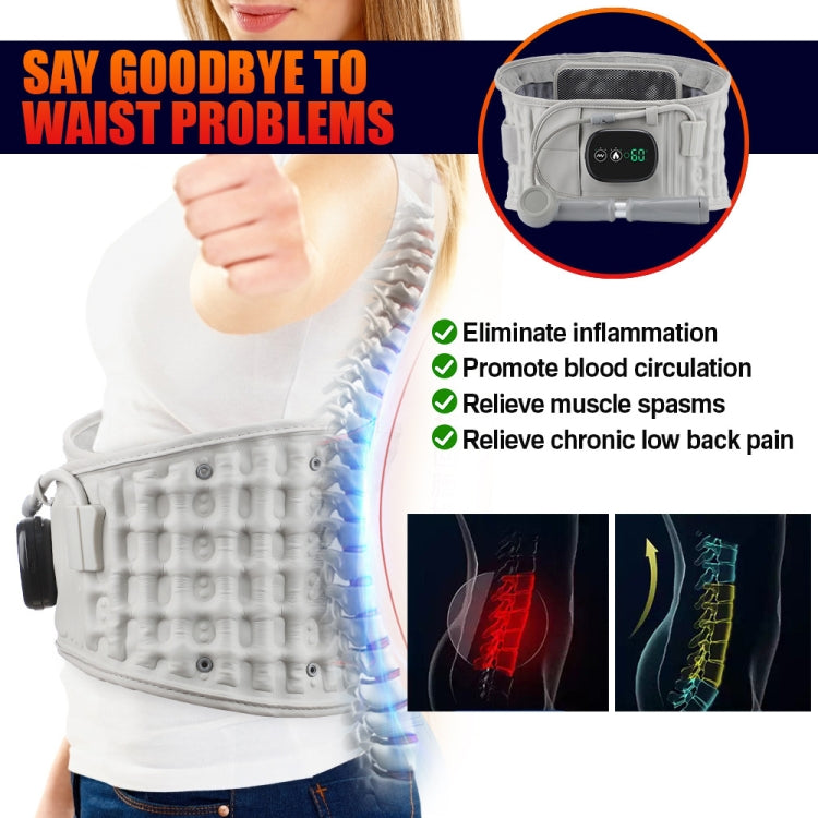 Cintura gonfiabile per massaggio ricaricabile Hailicare Cintura riscaldante elettrica calda senza borsa in tessuto, Protection Belt