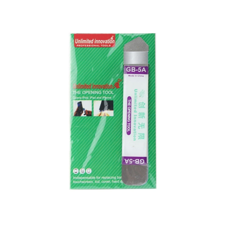 Innovazione illimitata GB-5A Strumento professionale di smontaggio e riparazione di piede di porco in metallo per telefono cellulare/tablet, GB-5A