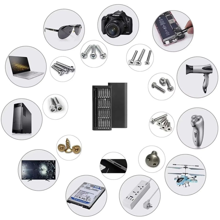 Kit di cacciaviti 25 in 1 Set di strumenti di riparazione punte di precisione per telefoni, tablet, orologi, 25 in 1