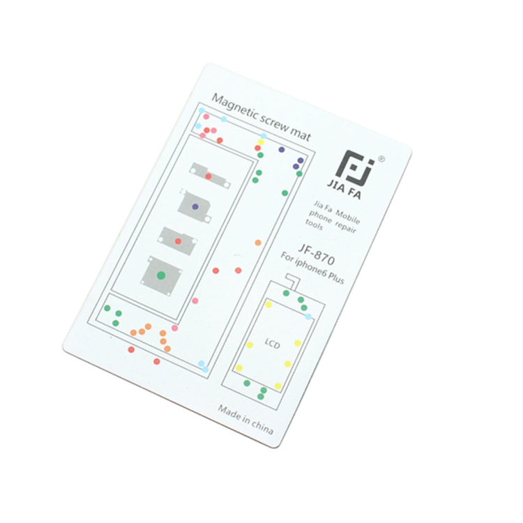 Tappetino per viti magnetiche JIAFA per iPhone 6 Plus, For 6P
