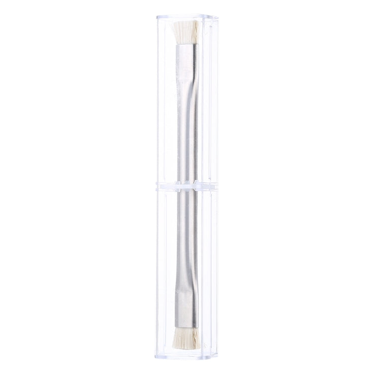 Spazzola antistatica Strumenti di pulizia sicuri della scheda madre ESD per strumenti di riparazione elettronica PCB del telefono cellulare, Double Head Brush White