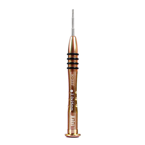 Kaisi K-222 Cacciaviti di precisione Strumento di apertura e riparazione professionale per telefoni cellulari Tablet PC (Dritto: 2.0), Straight: 2.0