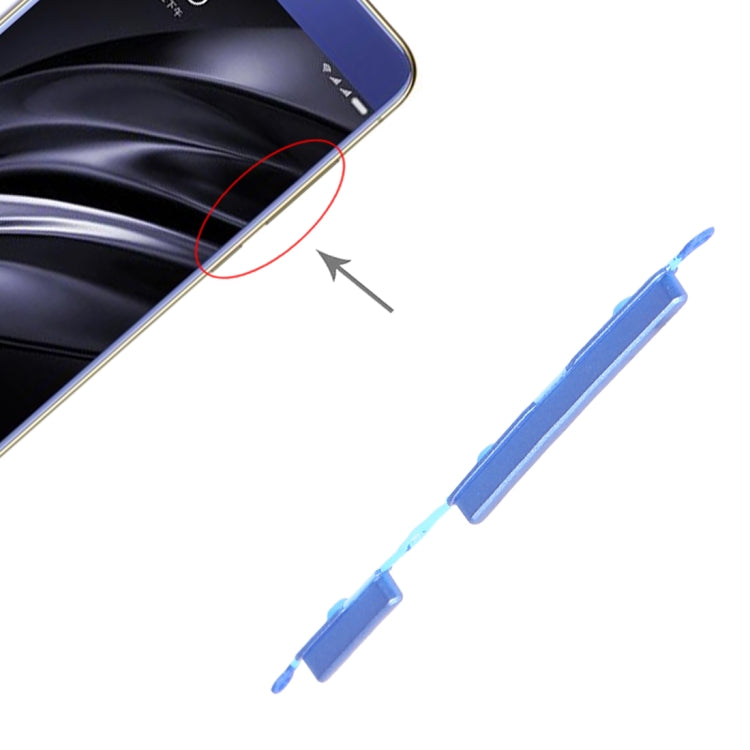Pulsante di accensione e pulsante di controllo del volume per Xiaomi Redmi 6A / Redmi 6, For Xiaomi Redmi 6A