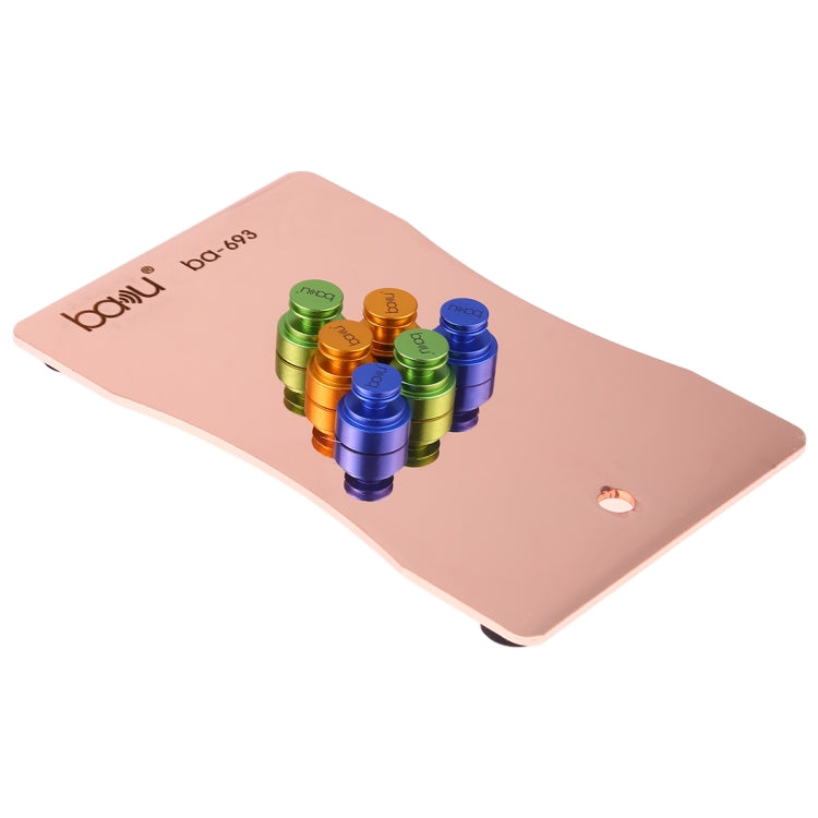 BAKU PCB Supporto per scheda Jig Fixture Stazione di lavoro di riparazione magnetica mobile universale per telefoni cellulari, BA-693