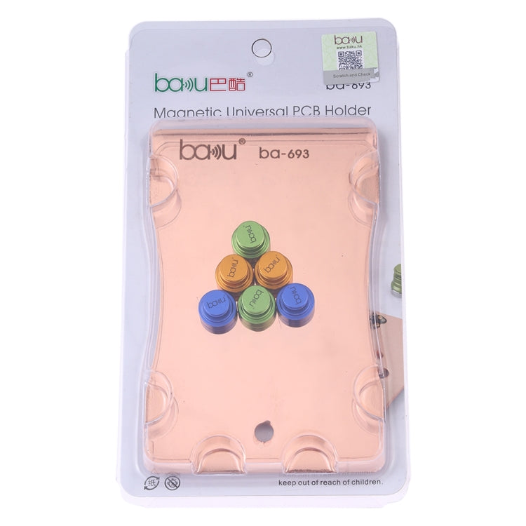 BAKU PCB Supporto per scheda Jig Fixture Stazione di lavoro di riparazione magnetica mobile universale per telefoni cellulari, BA-693