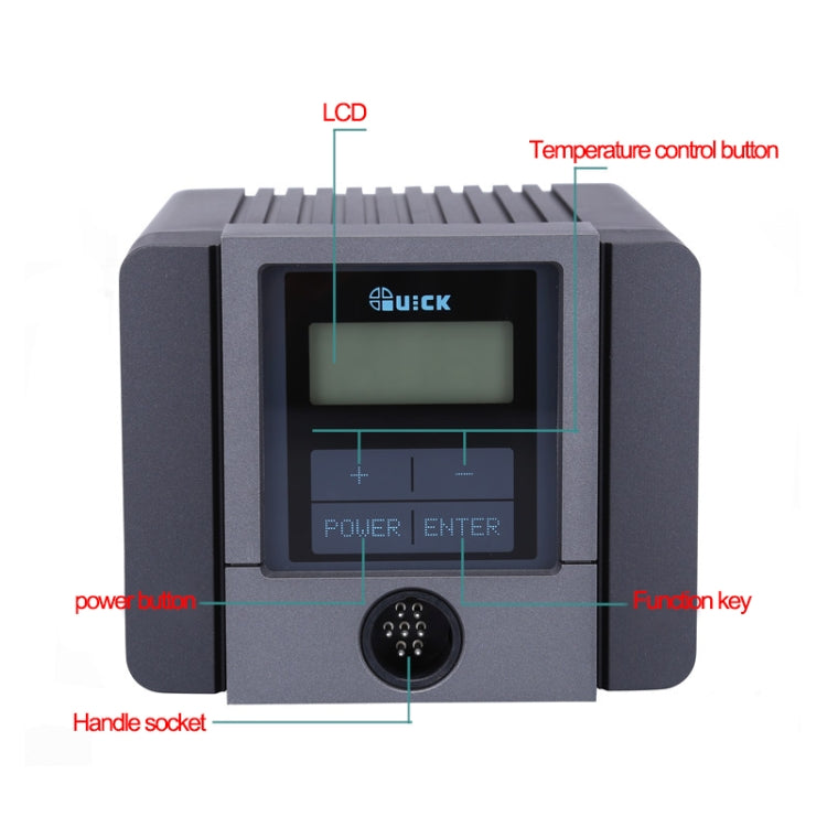 QUICK TS1100 Stazione di saldatura intelligente senza piombo 220 V 90 W, spina AU, QUICK TS1100 90W