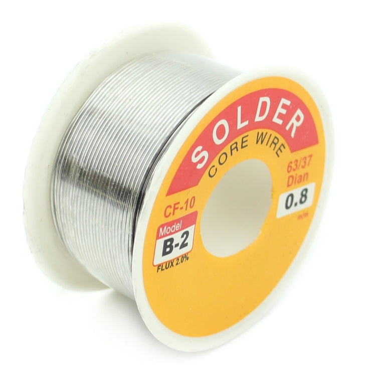 JIAFA CF-1008 Filo per saldatura fuso con piombo in stagno con flusso da 0,8 mm, 0.8mm