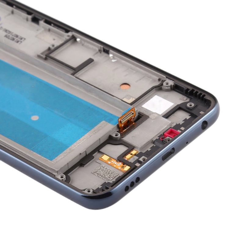 Schermo LCD originale per LG Q60 digitalizzatore doppia SIM assemblaggio completo con cornice nero