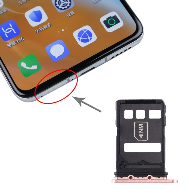 Vassoio scheda SIM + Vassoio scheda NM per Huawei P40, For Huawei P40