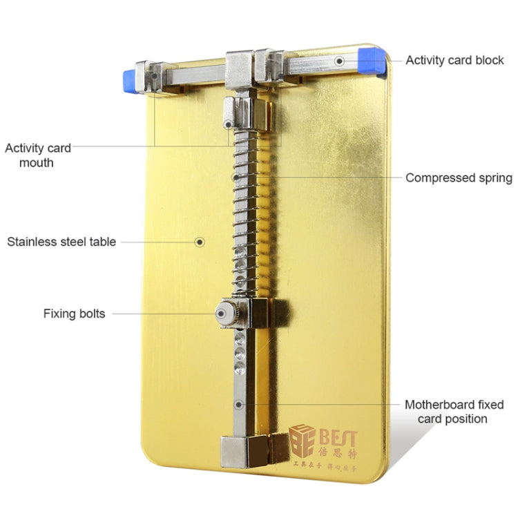 BST- 001C Strumento di riparazione del telefono cellulare per dispositivi di riparazione PCB dissaldante per circuiti stampati in acciaio inossidabile, BEST-001C