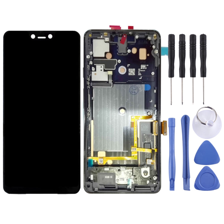 Schermo LCD e digitalizzatore assemblaggio completo con cornice per Google Pixel 3 XL, For Google Pixel 3 XL with Frame, For Google Pixel 3 XL(Gold)