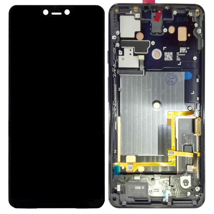 Schermo LCD e digitalizzatore assemblaggio completo con cornice per Google Pixel 3 XL, For Google Pixel 3 XL with Frame, For Google Pixel 3 XL(Gold)