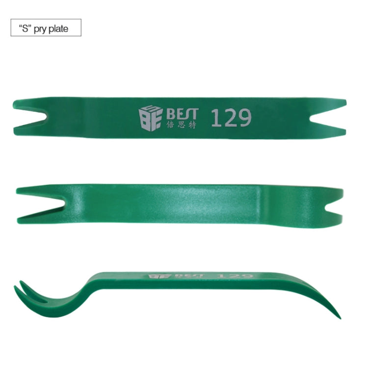 BEST-129 Strumento di leva in plastica con testa a doppia piega, 129 Pry Tool