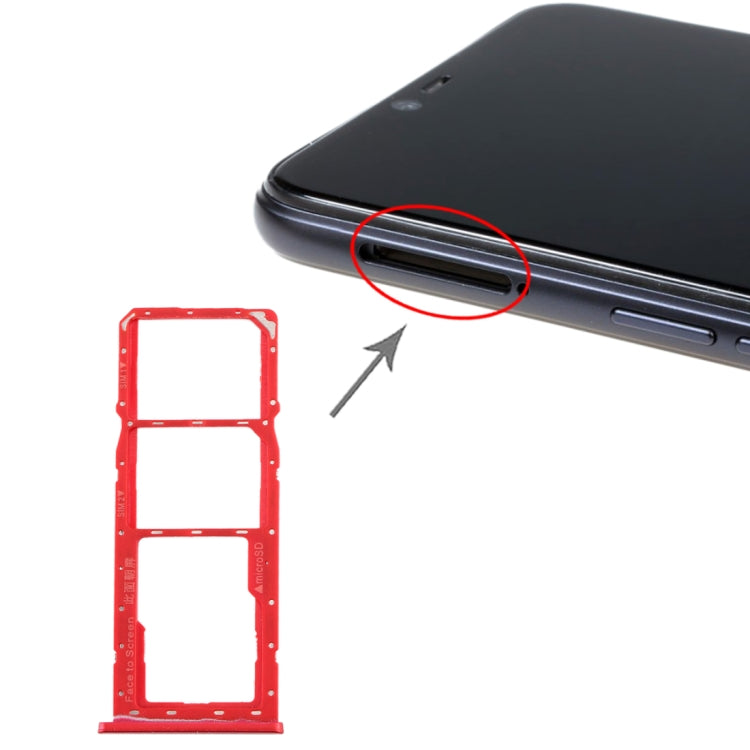 Per Realme 2 Vassoio scheda SIM + Vassoio scheda SIM + Vassoio scheda micro SD, For OPPO Realme 2, For OPPO Realme 2, For Realme 2