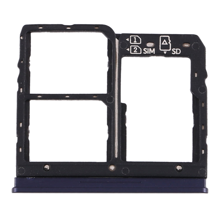 Vassoio scheda SIM + Vassoio scheda SIM + Vassoio scheda micro SD per Asus Zenfone Max Plus (M1) ZB570TL / X018D, For Asus Zenfone Max Plus (M1) ZB570TL