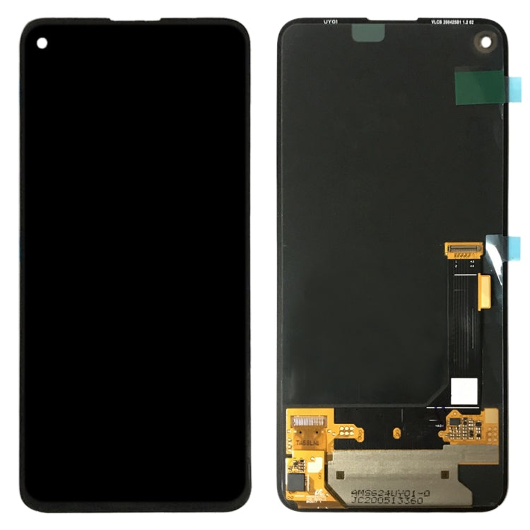Schermo LCD e digitalizzatore in materiale OLED originale assemblaggio completo per Google Pixel 4a 5G GD1YQ G025I, For Google Pixel 4a 5G(Original)