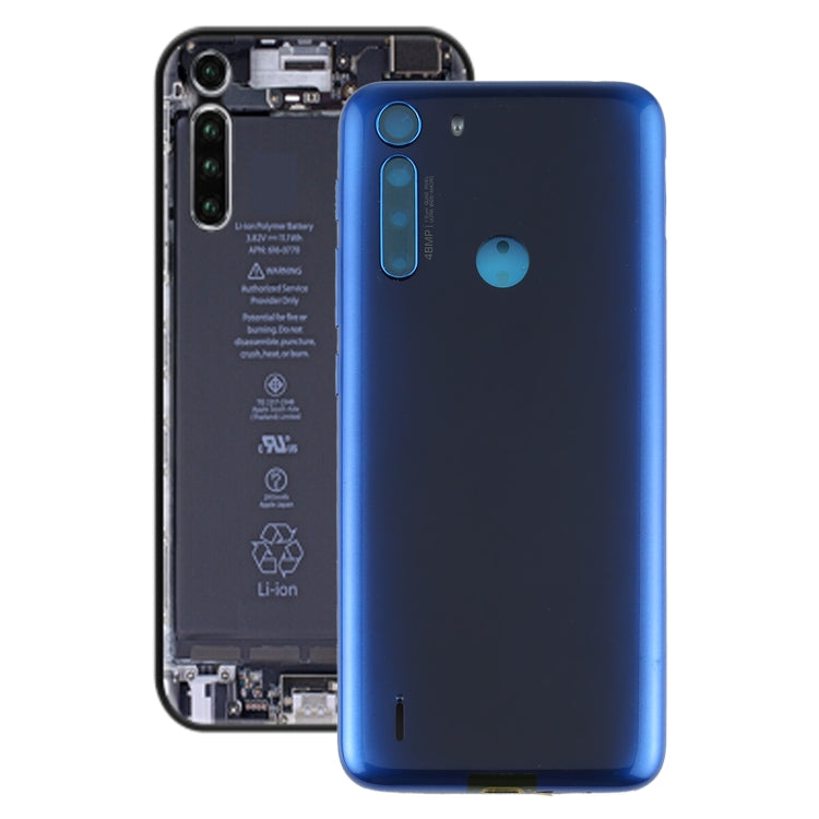Cover posteriore della batteria per Motorola One Fusion/XT2073-2, For Motorola One Fusion(Green), For Moto One Fusion/XT2073-2