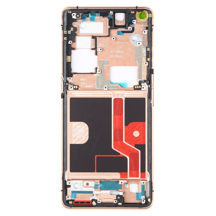 Per OPPO Find X2 Pro CPH2025 PDEM30 Piastra cornice cornice LCD alloggiamento anteriore originale, For OPPO Find X2 Pro