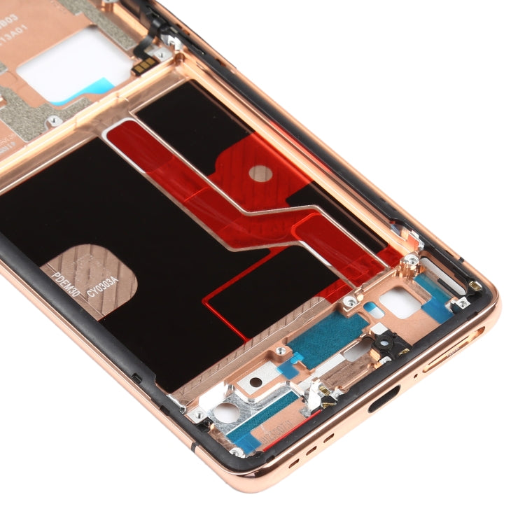 Per OPPO Find X2 Pro CPH2025 PDEM30 Piastra cornice cornice LCD alloggiamento anteriore originale, For OPPO Find X2 Pro