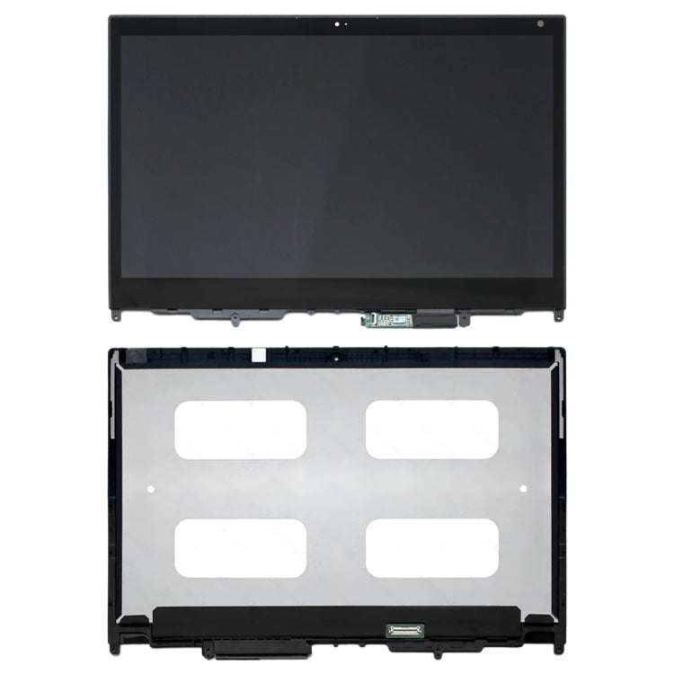 Schermo LCD FHD 1920 x 1080 e digitalizzatore assemblaggio completo con cornice per Lenovo Yoga 370-13 LP133WF4-SPA1, For Lenovo YOGA 370-13