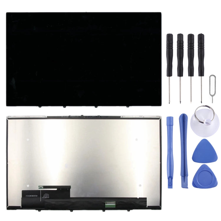 Schermo LCD FHD 1920 x 1080 e digitalizzatore assemblaggio completo con telaio per Lenovo Yoga C740-15 C740-15IML 5D10S39585, For Lenovo Yoga C740-15