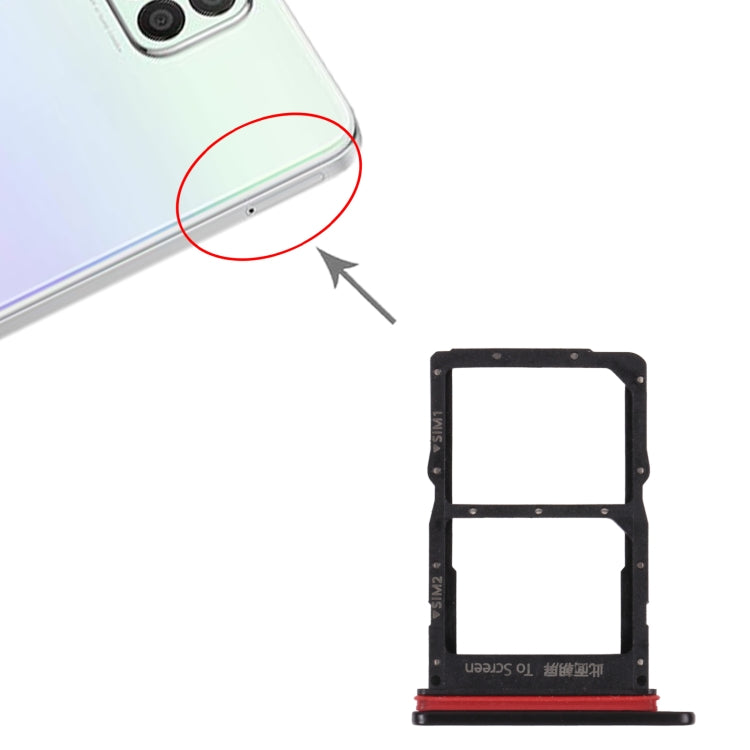 Vassoio scheda SIM + Vassoio scheda SIM per Huawei Nova 8 SE, For Huawei Nova 8 SE