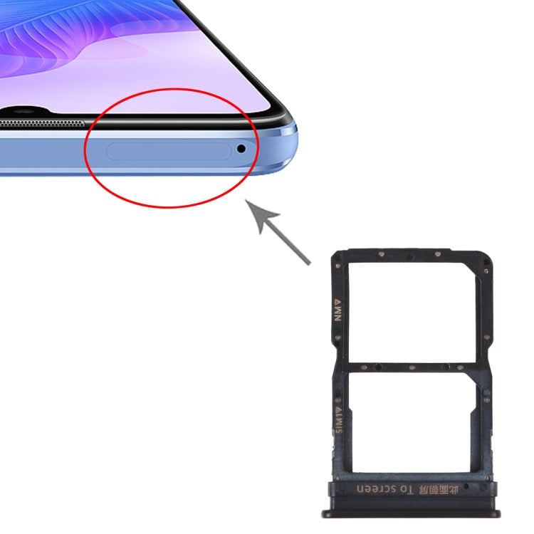 Vassoio scheda SIM + Vassoio scheda NM per Huawei Enjoy 20 Pro, For Huawei Enjoy 20 Pro
