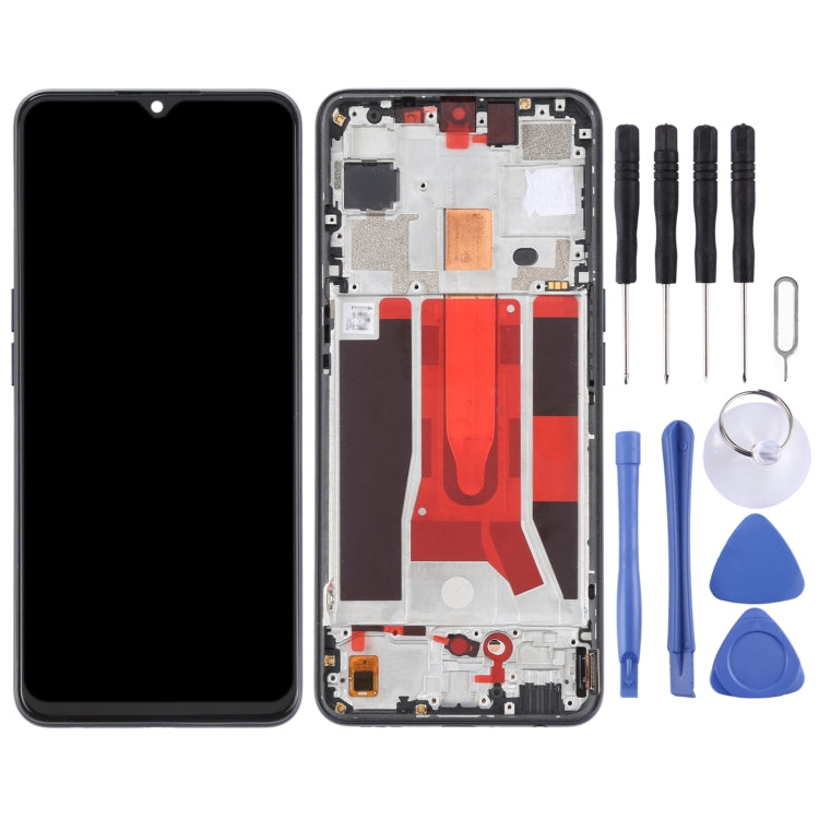 Original LCD Screen and Digitizer Full Assembly with Frame for OPPO Reno3 5G/Reno3 Youth/F15/Find X2 Lite/K7 5G, For OPPO Reno3 5G/Reno3 Youth/F15/Find X2 Lite/K7 5G, For OPPO Reno3 5G