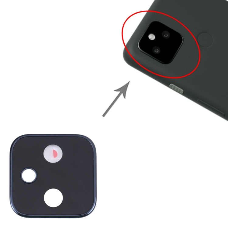 Copriobiettivo originale per fotocamera per Google Pixel 5a, For Google Pixel 5a (Black), For Google Pixel 5a