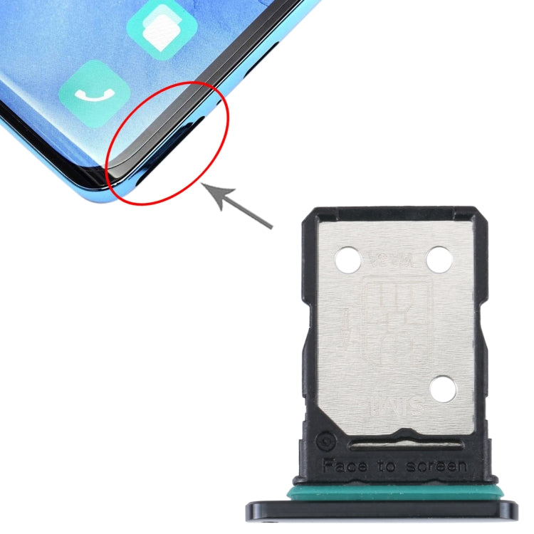 Per OPPO Reno5 Pro 5G Vassoio scheda SIM + Vassoio scheda SIM, For OPPO Reno5 Pro 5G