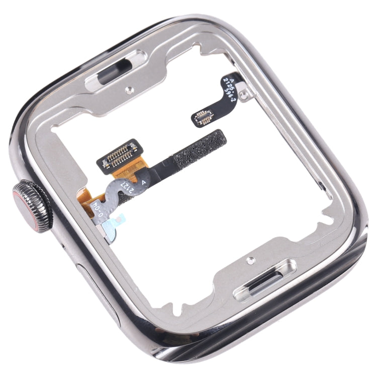 Per Apple Watch Series 7 Piastra con cornice centrale da 45 mm con altoparlante/alimentazione/cavo flessibile con albero rotante, Series 7 45mm