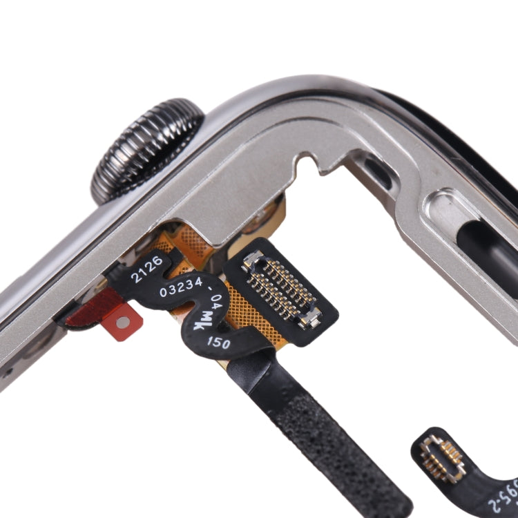 Per Apple Watch Series 7 Piastra con cornice centrale da 41 mm con altoparlante/alimentazione/cavo flessibile con albero rotante, Series 7 41mm