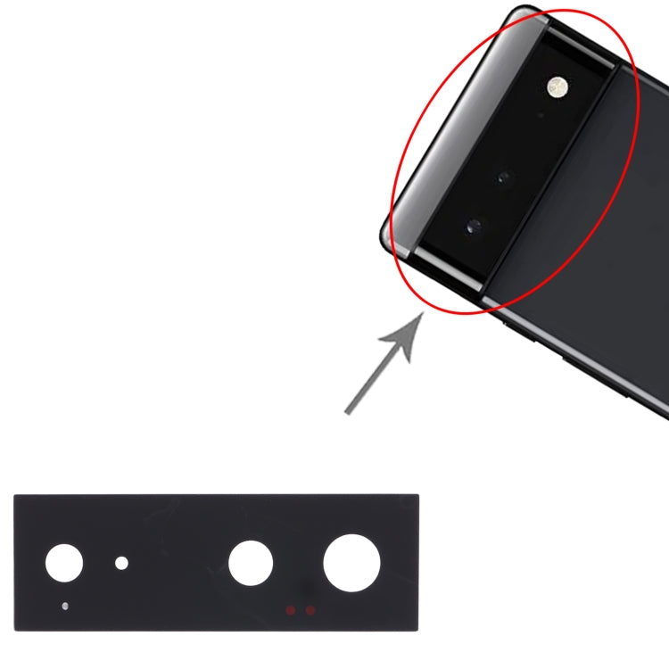 Per l'obiettivo della fotocamera posteriore OEM di Google Pixel 6, For Google Pixel 6