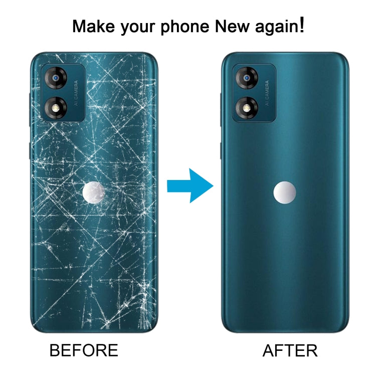 Per la copertura posteriore della batteria originale Motorola Moto E13, For Motorola Moto E13
