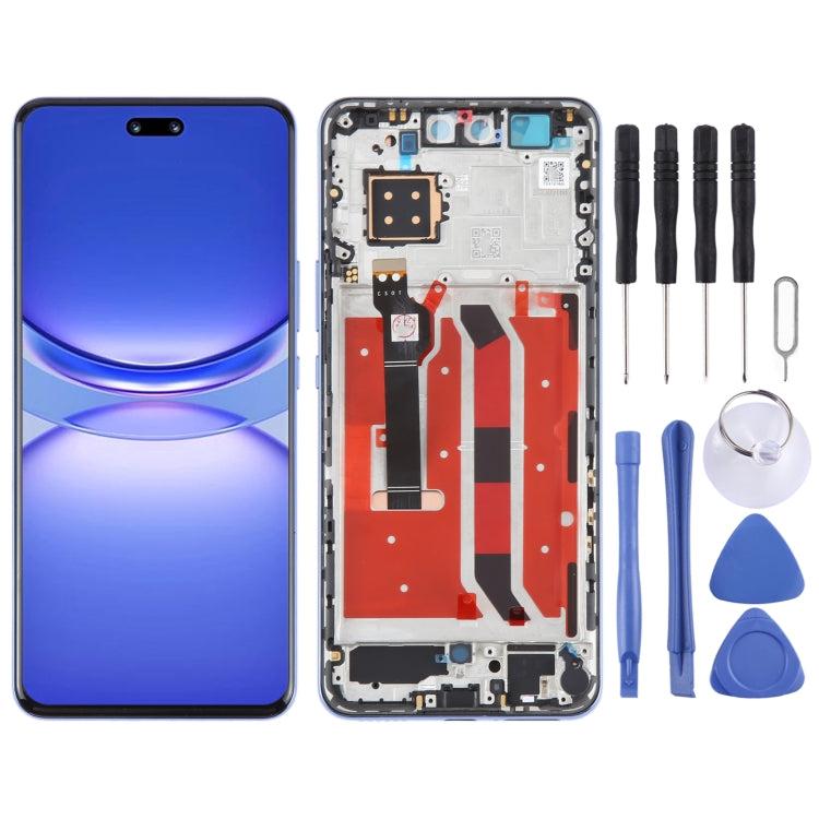 Per Huawei Nova 12 Pro Digitalizzatore schermo LCD originale assemblaggio completo con cornice, For Huawei Nova 12 Pro(Original)