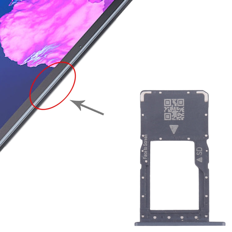 Per Lenovo Tab P11 TB-J606 Vassoio scheda Micro SD originale, For Lenovo Tab P11 (Original)