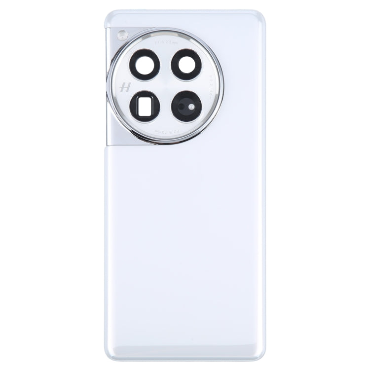 Per OnePlus 12 PJD110 CPH2573 CPH2581 Cover posteriore in vetro originale per batteria con obiettivo della fotocamera, For OnePlus 12(Original with Camera Lens)
