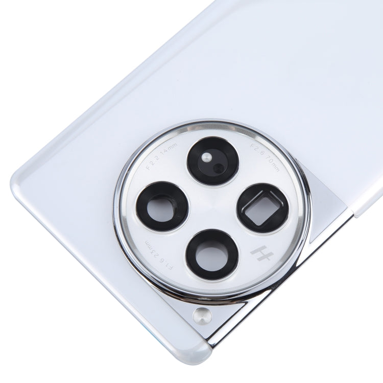 Per OnePlus 12 PJD110 CPH2573 CPH2581 Cover posteriore in vetro originale per batteria con obiettivo della fotocamera, For OnePlus 12(Original with Camera Lens)