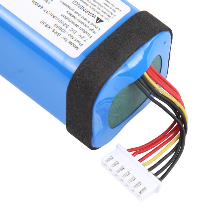 Batteria sostitutiva da 7,2 V 5200 mAh ID770 ID659 per Sony SRS-XB40 SRS-XB41 SRS-XB3 SRS-XB30, For Sony SRS-XB40 SRS-XB41 SRS-XB3 SRS-XB30