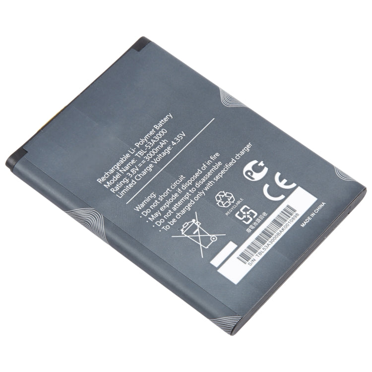 Batteria sostitutiva TBL-53A3000 da 3000 mAh per router WIFI TP-LINK M7450 M7650, For TP-LINK M7450 M7650 WIFI Router