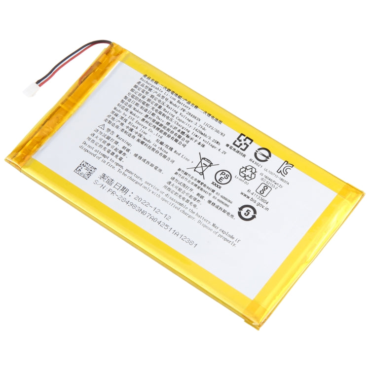 Batteria sostitutiva PR-285083 PR-284983N da 1420 mAh per Kobo Glo HD Tolino / Clara HD E-book Accumulatore a 2 fili, For Kobo Glo HD Tolino