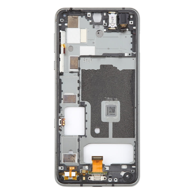 Per Sharp Aquos R3 Cornice centrale originale Piastra lunetta, For Sharp Aquos R3(Original), For Sharp Aquos R3v