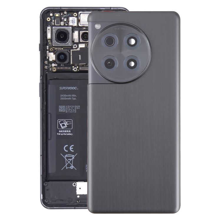 Per OnePlus Ace 3 Cover posteriore batteria con copriobiettivo fotocamera, For OnePlus Ace 3(with Camera Lens Cover)