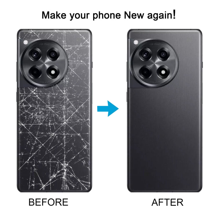 Per OnePlus Ace 3 Cover posteriore batteria con copriobiettivo fotocamera, For OnePlus Ace 3(with Camera Lens Cover)