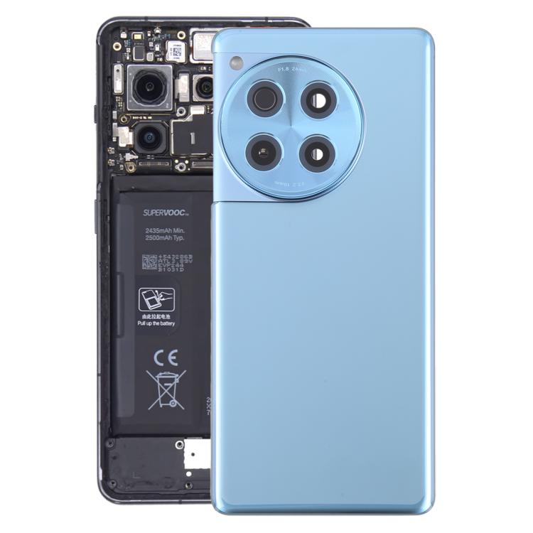 Per OnePlus Ace 3 Cover posteriore batteria con copriobiettivo fotocamera, For OnePlus Ace 3(with Camera Lens Cover)