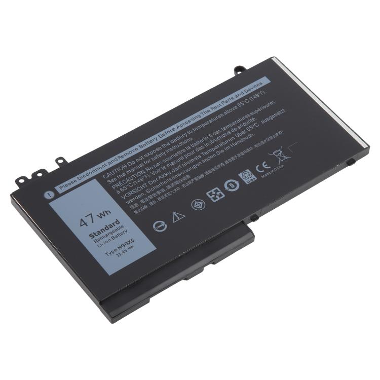 NGGX5 11.4V 47Wh Lithium Ion Battery for Dell Latitude E5270 E5470 M3510 E5570 JY8D6 E5550 954DF 0JY8D6, 11.4V 47Wh NGGX5