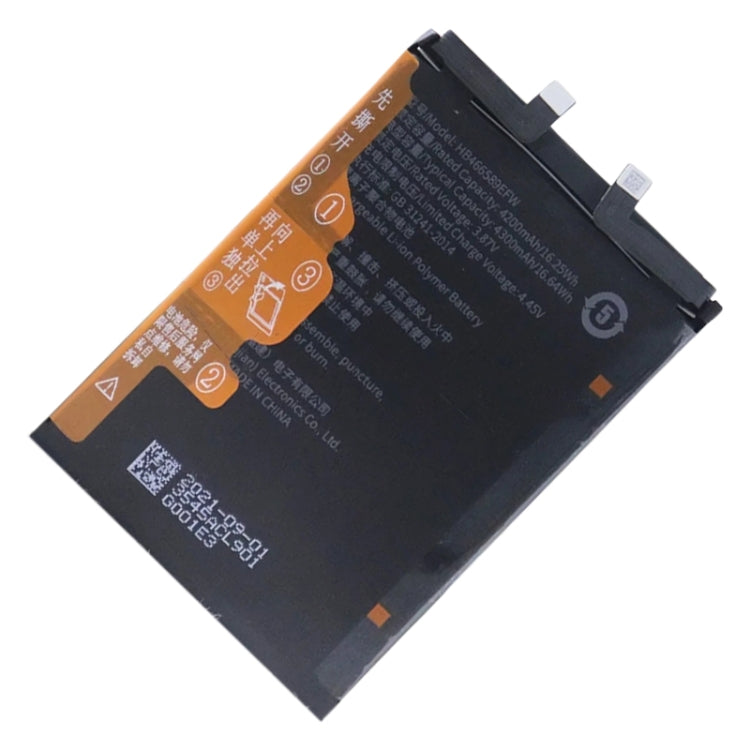 Sostituzione batteria 4200mAh per Honor 50 Lite / Huawei Nova 8i NTN-LX1 NEN-LX1 4300mAh HB466589EFW