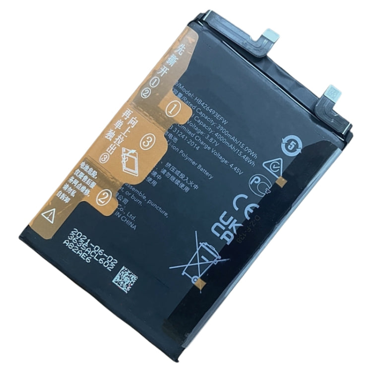 Batteria sostitutiva da 4000 mAh per Honor 50 se JLH-AN00 / Huawei Nova 9 SE FIO-BD00 / Nova 10 NCO-AL00 HB426493EFW, For Honor 50 se / Huawei Nova 9 SE / Nova 10