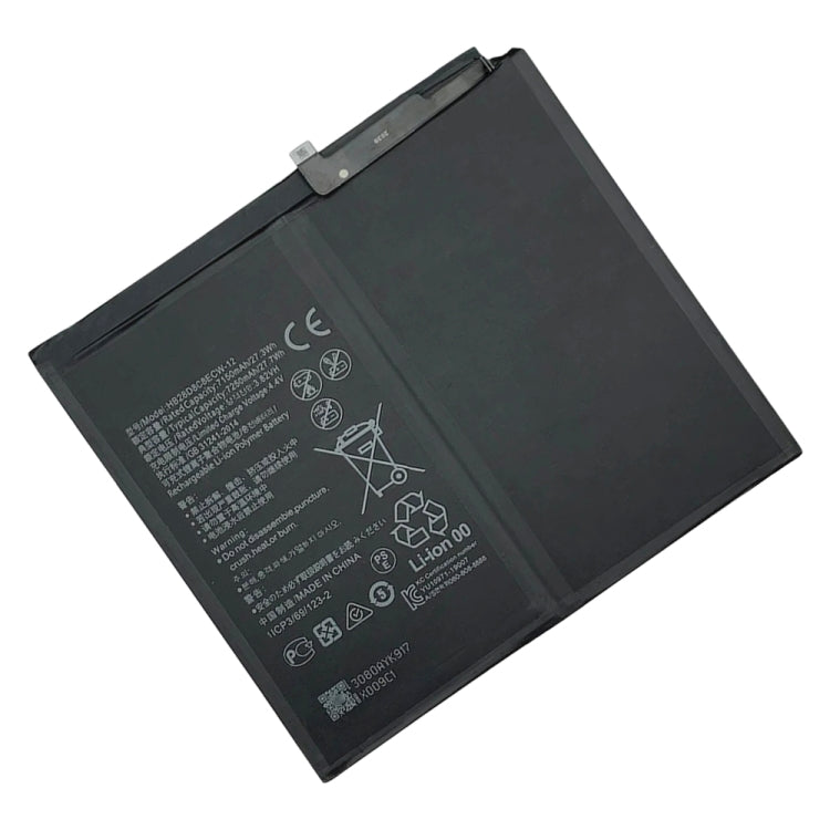 Batteria sostitutiva da 7250 mAh per Huawei MatePad V7 Pro BZT3 KJR BAH3 W59 AN10 DBY-AL00 BRT MRX AL09 W09 W19 AN09 MRR-W29 HB28D8C8ECW HB27D8C8ECW-12, For Huawei MatePad V7 Pro