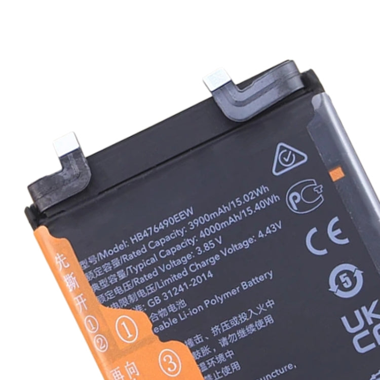Sostituzione batteria 4000mAh per Huawei Nova 9 Pro / Honor 50 Pro RNA-AN00 HB476490EEW, For Huawei Nova 9 Pro / Honor 50 Pro